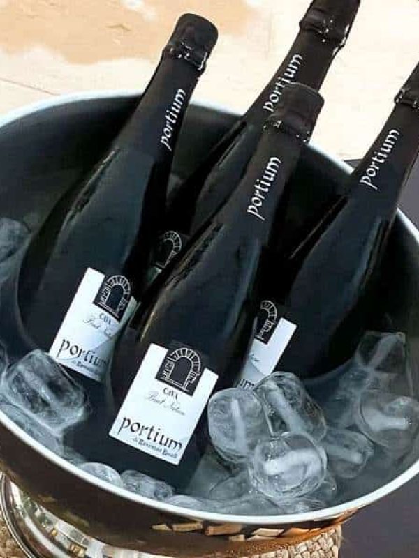 Cava in einem Kühler Cava in einem Kühler