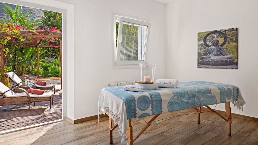 Massage room at Cortijo El Sarmiento